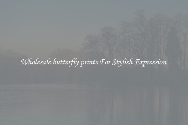 Wholesale butterfly prints For Stylish Expression 