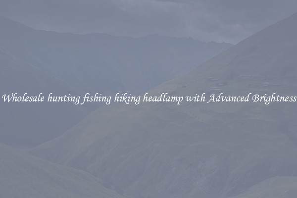 Wholesale hunting fishing hiking headlamp with Advanced Brightness