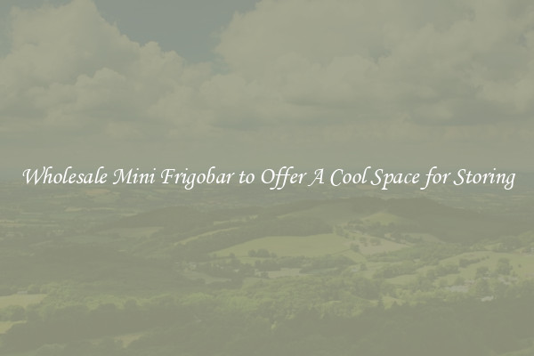 Wholesale Mini Frigobar to Offer A Cool Space for Storing